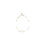Ovalette Bracelet in metal and Swarovski® crystals