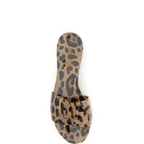 Rubber Sandals with leopard print