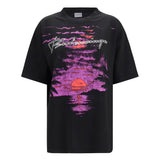 Printed cotton T-shirt