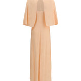 Bouquet jacquard Long Dress