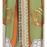 Silk Muumuu Dress