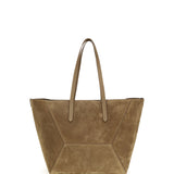 Suede BC Tote Bag
