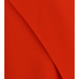 Draped silk midi Dress