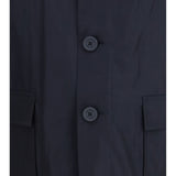 Packable logo print Jacket