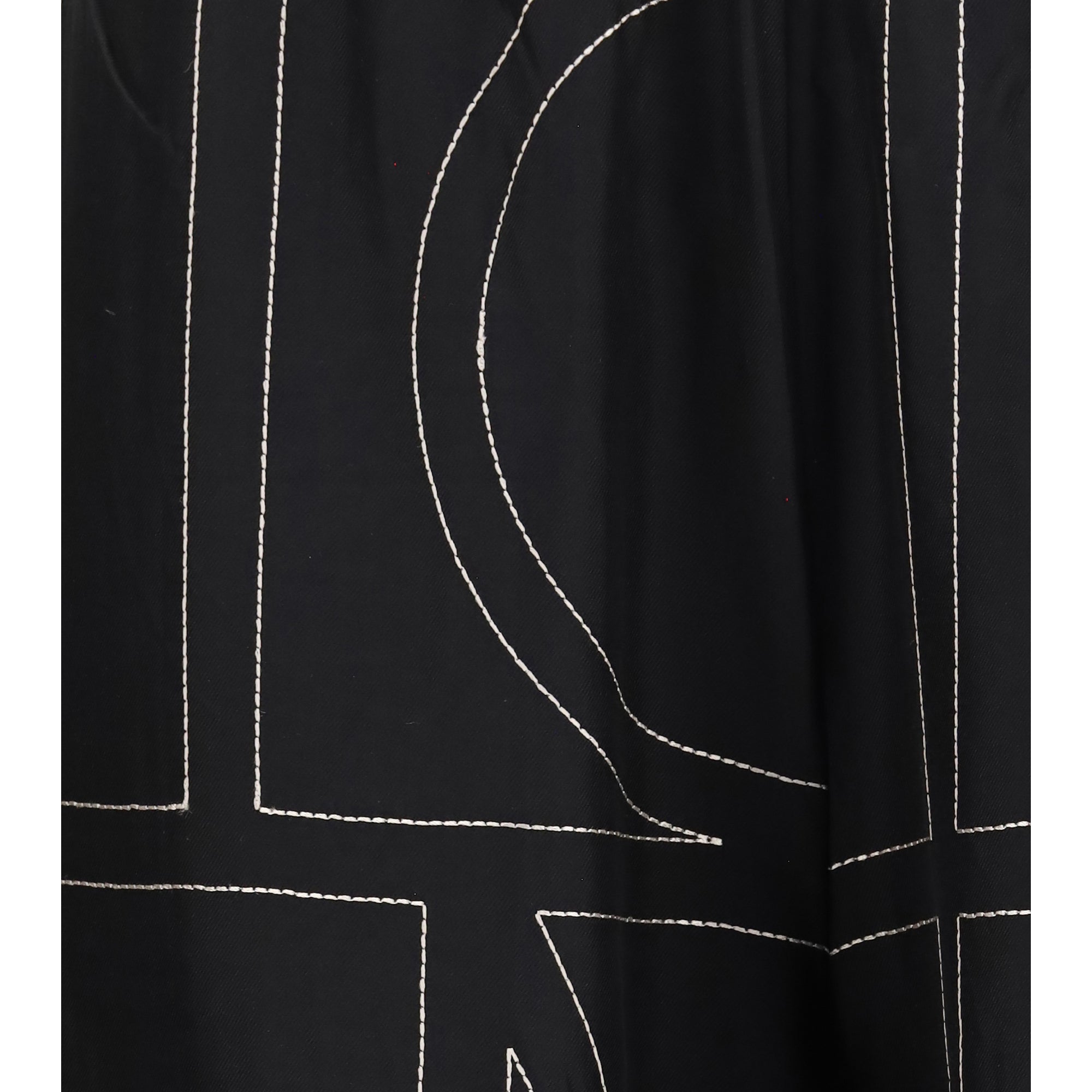 Silk monogram Pants