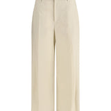 Cotton-blend Pants