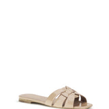 Tribute patent leather Sandals