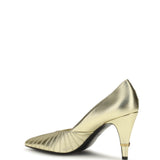 Metallic leather Pumps