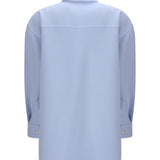 Long Shirt in double wool