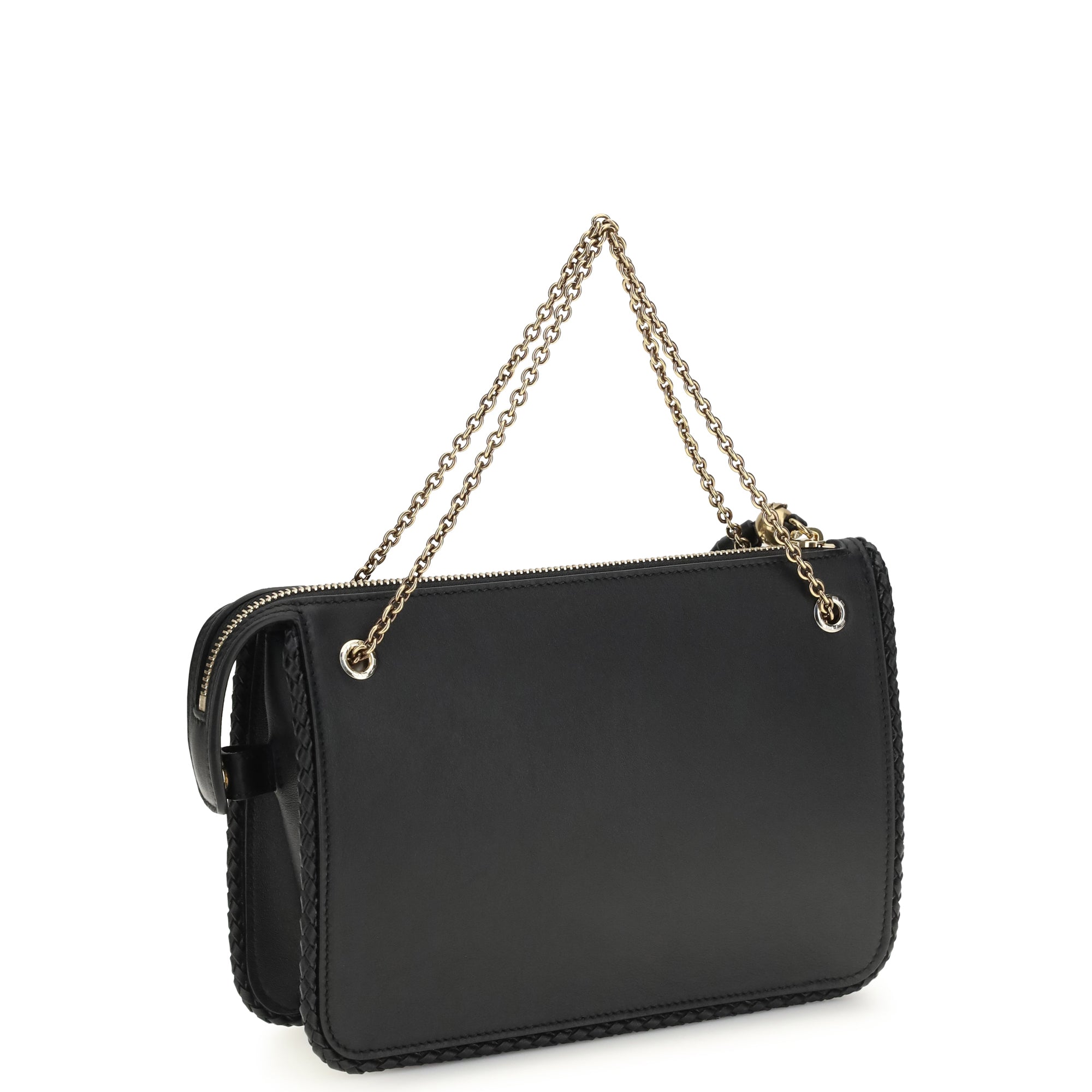 Leather Crossbody Clutch
