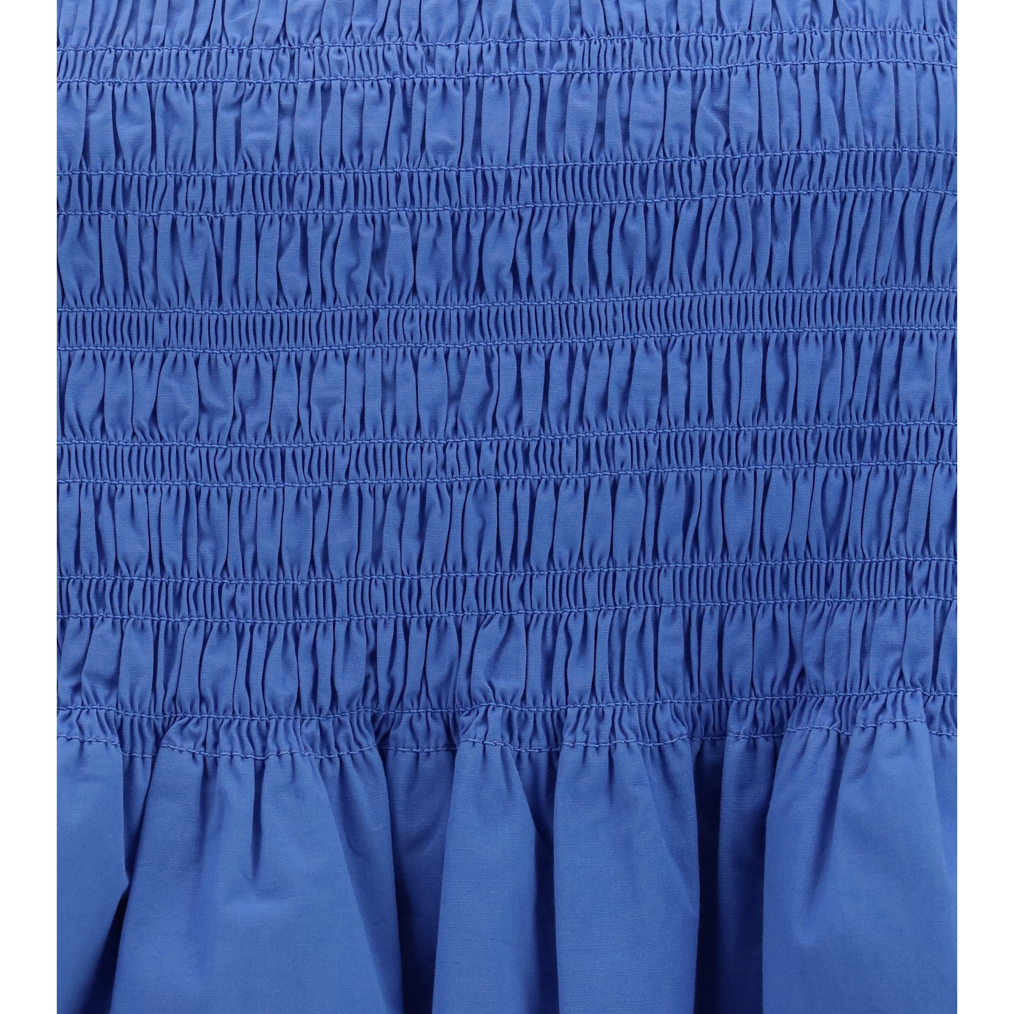 Ruched cotton Top with side bows