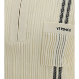 Jacquard cotton knit Polo