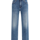 Mid Rise Rambler Zip Ankle Fray Jeans