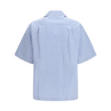 Striped poplin Hawaii Shirt
