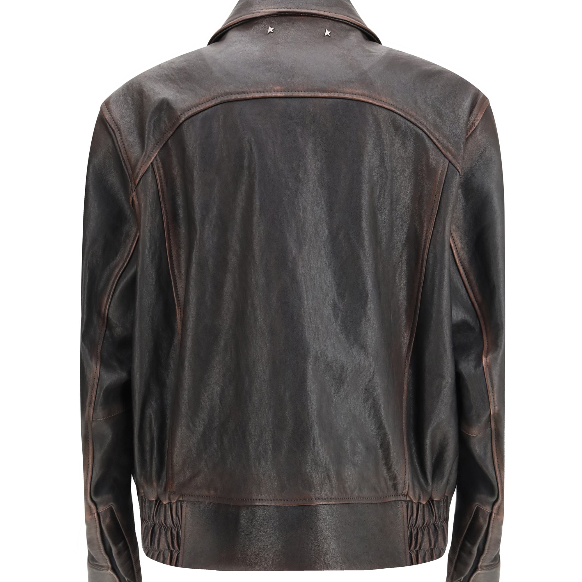 Nappa leather Bomber Jacket