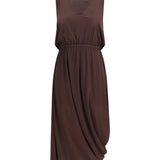 Draped midi Dress