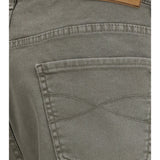 Jeans with turn-up hem