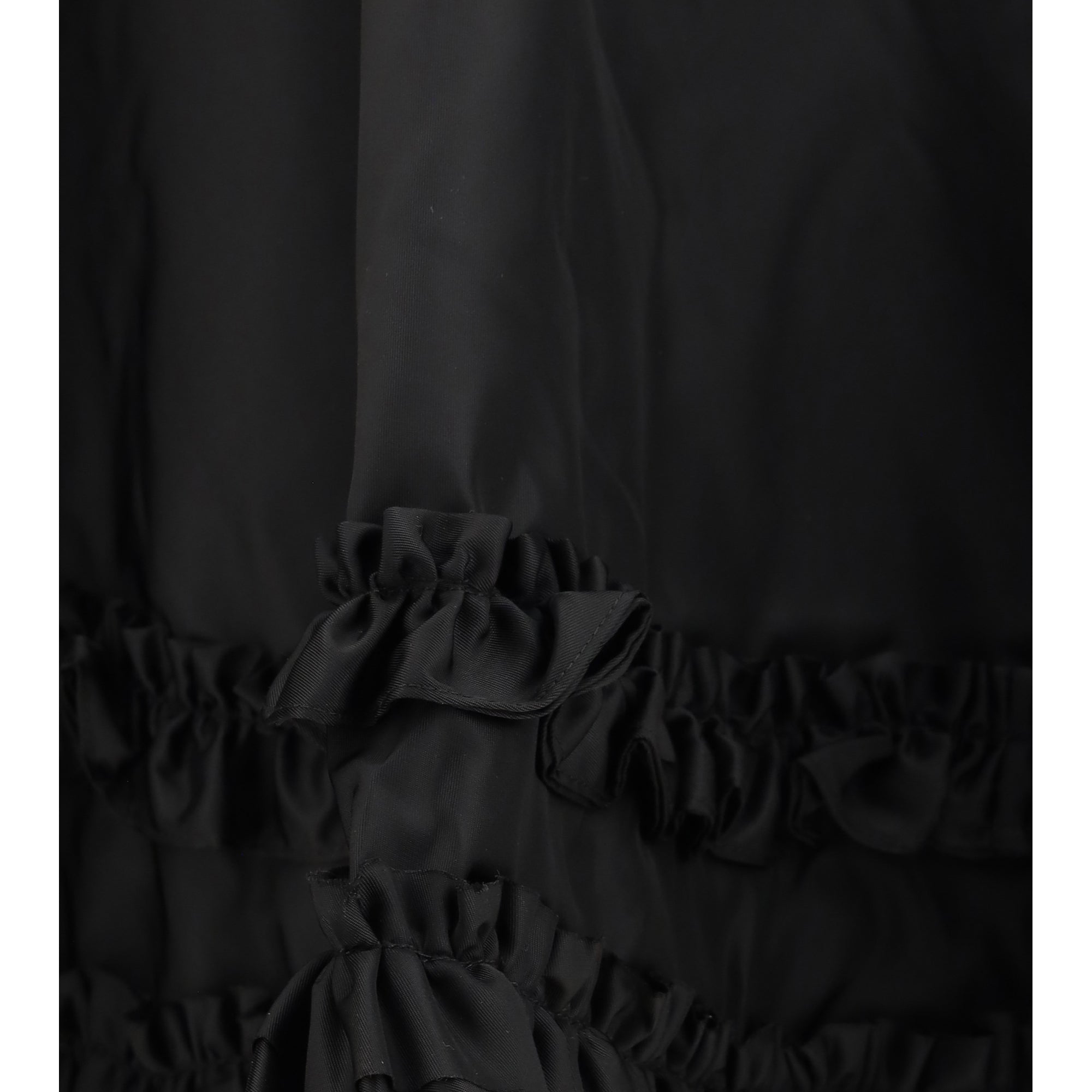 Duchesse Nylon Mini Frill Skirt