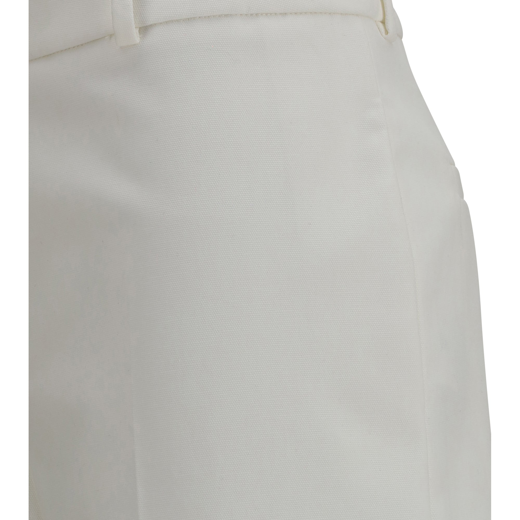 Pants in cotton with embroidered logo