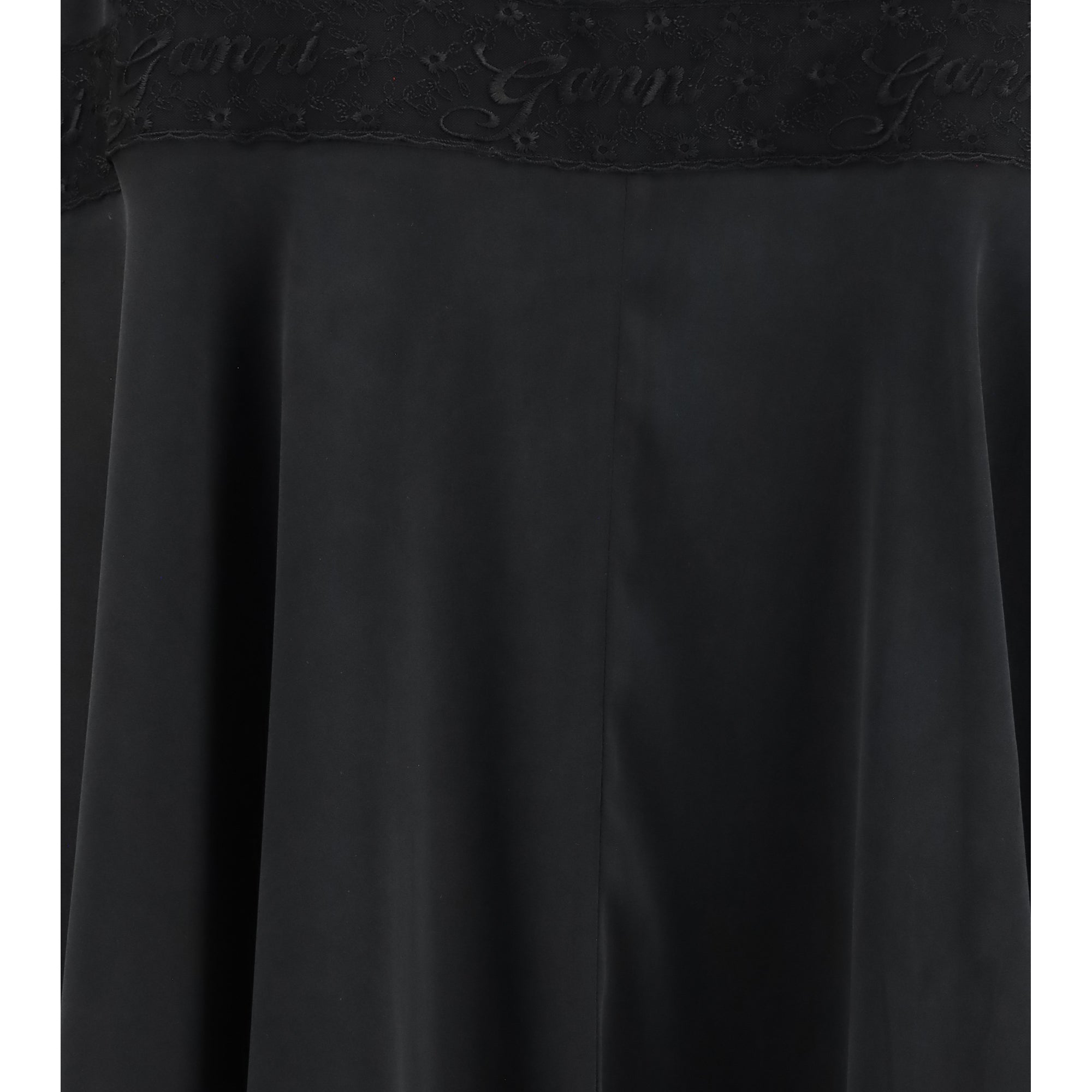 Silk maxi Dress with lace details