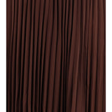 Satin long Dress with lace inserts