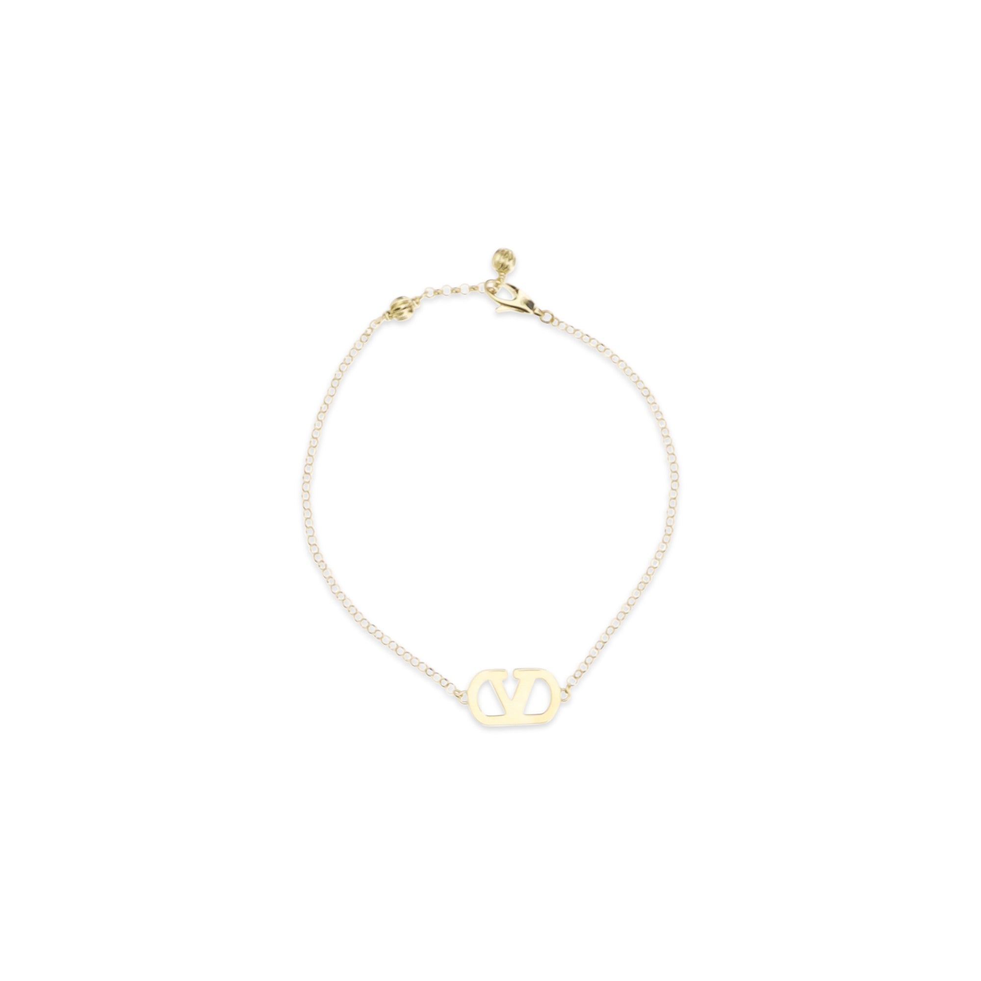 VLogo Signature Bracelet in metal and Swarovski® crystals