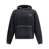 Hoodie with stitch details