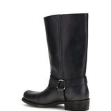 Leather Biker Boots