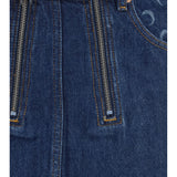 Zipped mini Skirt