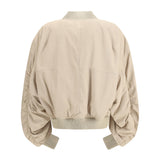 Secchia Flight Bomber in lamb leather