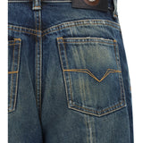 Distressed straight-leg Jeans