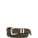 Leather woven Belt
