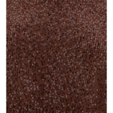 Linen, cashmere and silk Top with sequins