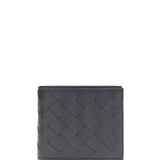 Bifold leather Intrecciato Wallet