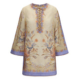 Indra floral tunic Dress