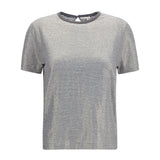 Striped short-sleeve crewneck T-shirt