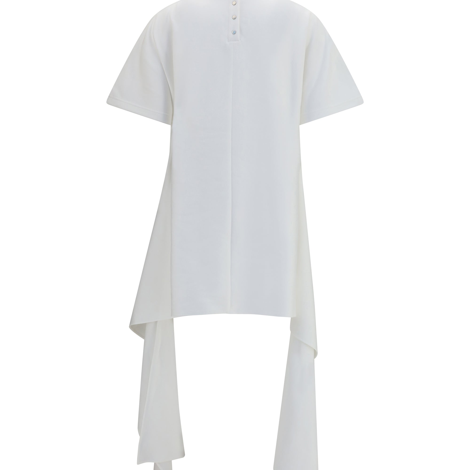 Asymmetric cotton T-shirt