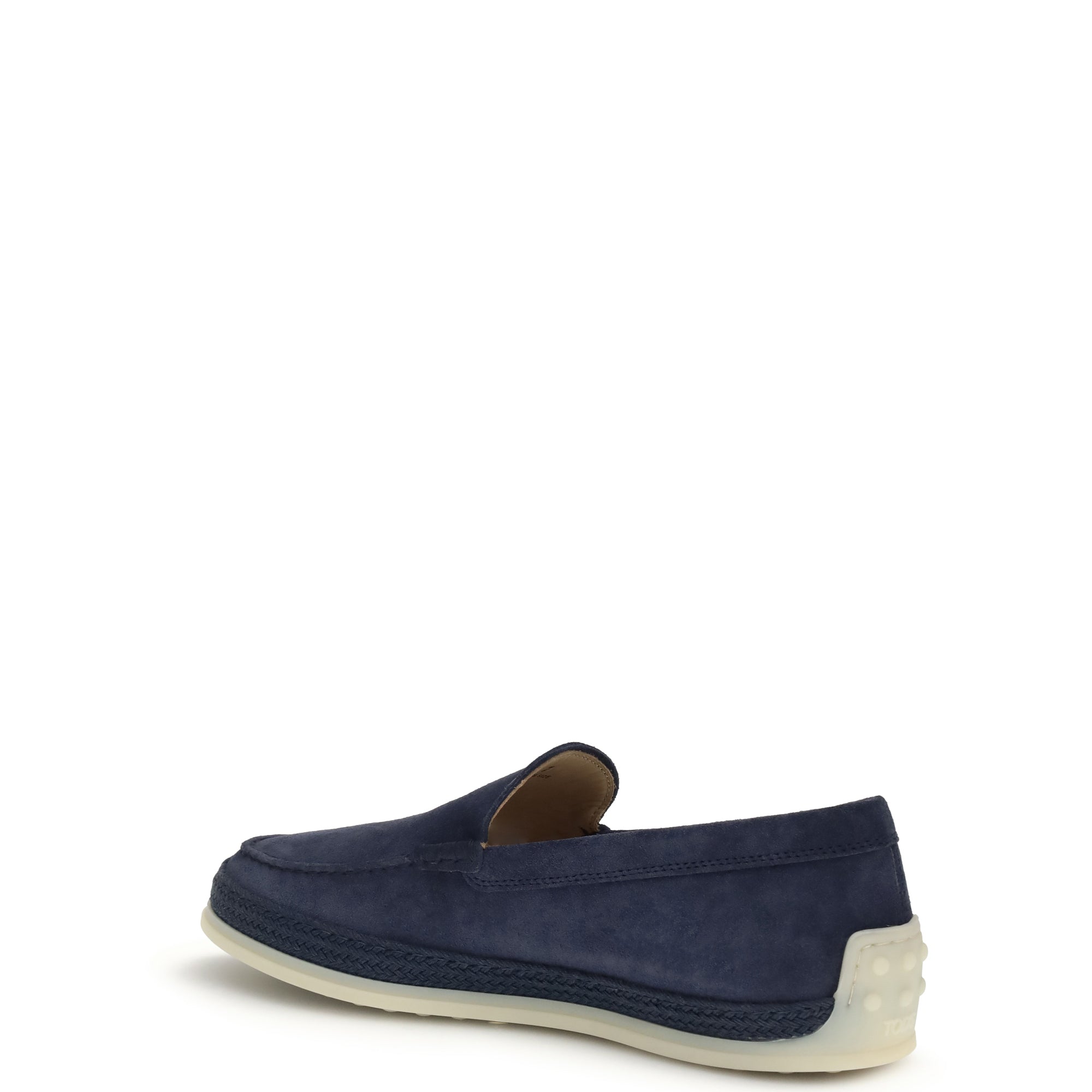 Raffia and leather Slipper Loafers
