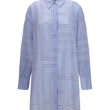Monogram shirt Dress