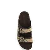 Check suede Urchin Sandals