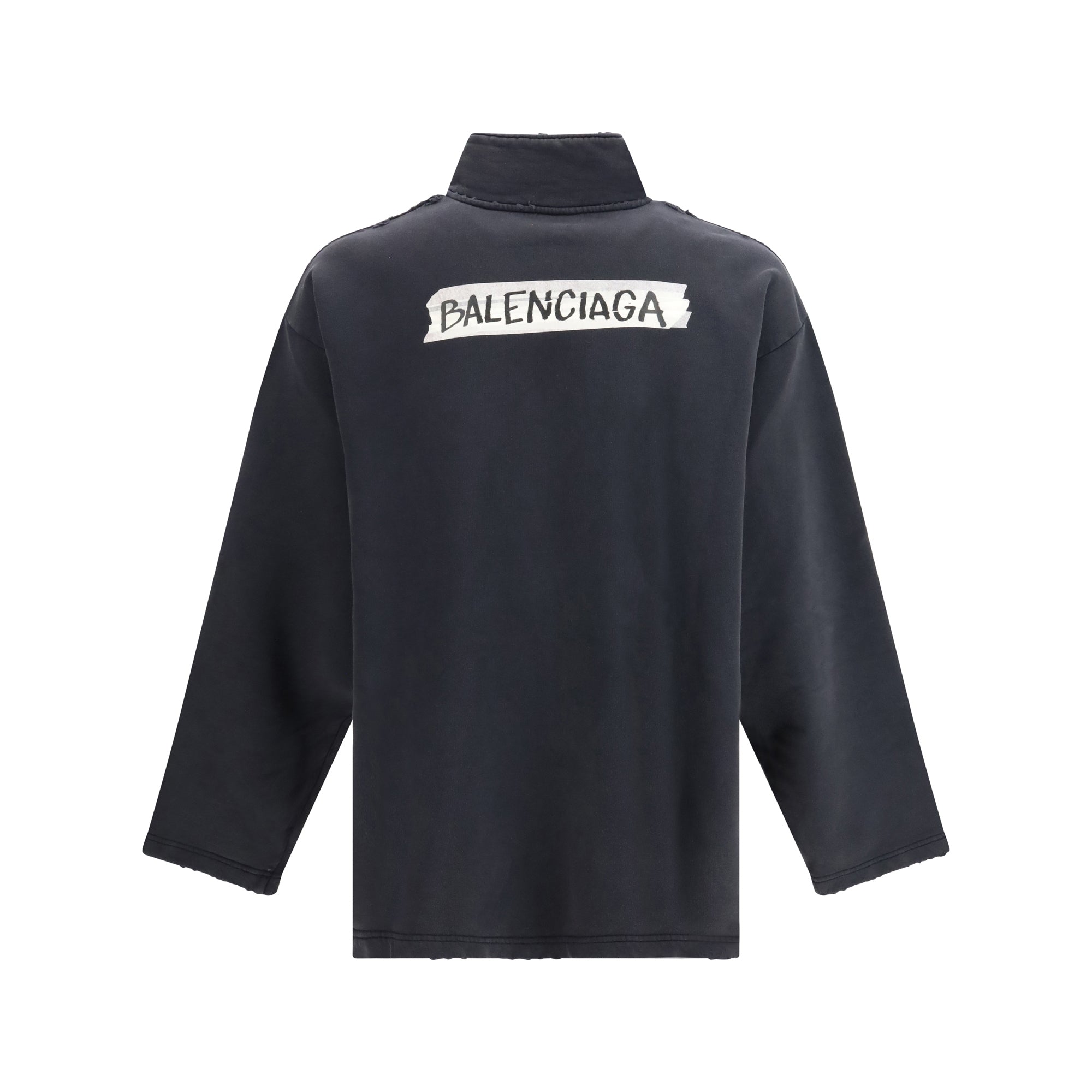 Distressed zipped Sweatshirt