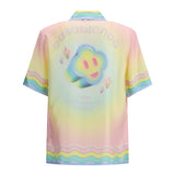 All-over monogram jacquard pattern polo Shirt