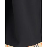 Wool twill midi Skirt