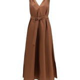 Cotton poplin Dress Precious Shoulder Detail