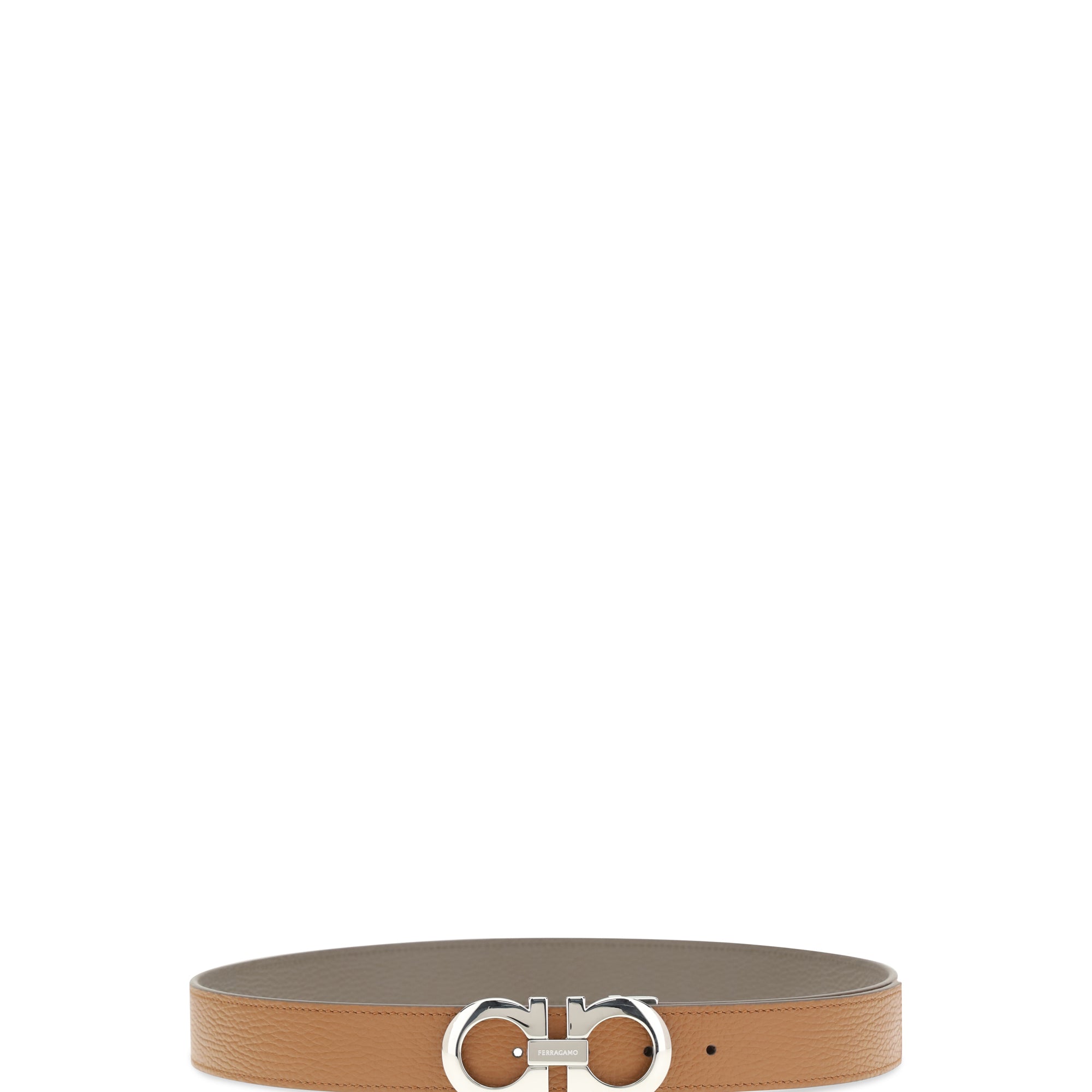 Reversible and adjustable Gancini Belt