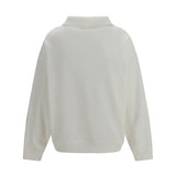 Sweatshirt with logo patch