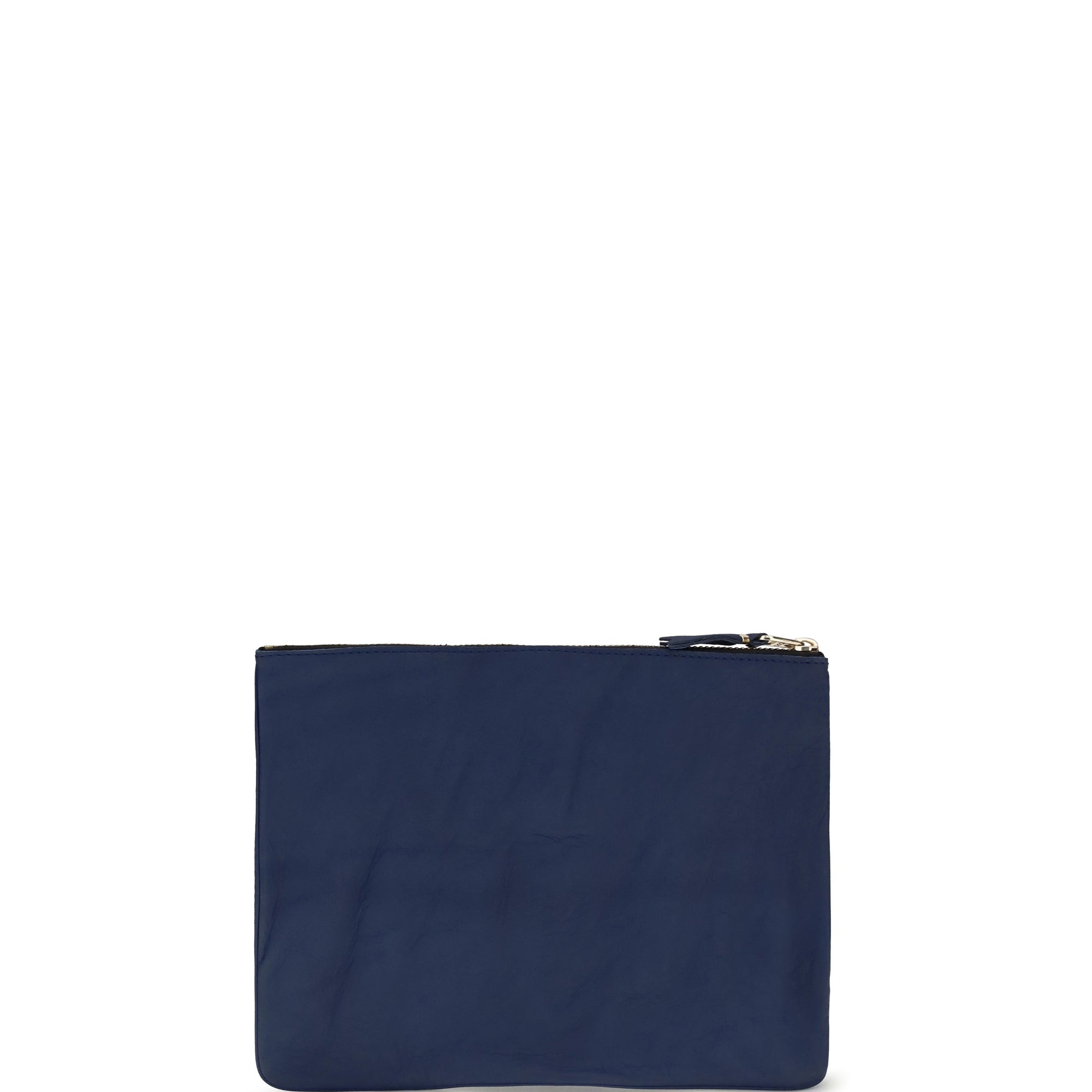 Vintage-effect leather Pouch