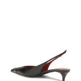 VLogo Signature kitten-heel slingback Pumps