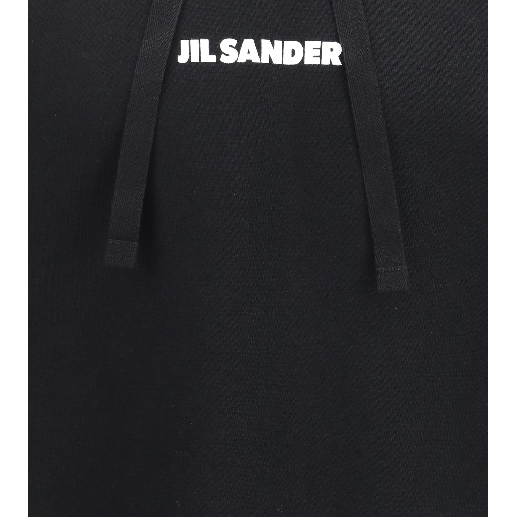 Cotton logo-detail Hoodie