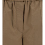 Pants with elasticated waist
